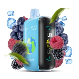 ELF BAR RAYA D3 25000 Blue Razz Ice 5% disposable vape