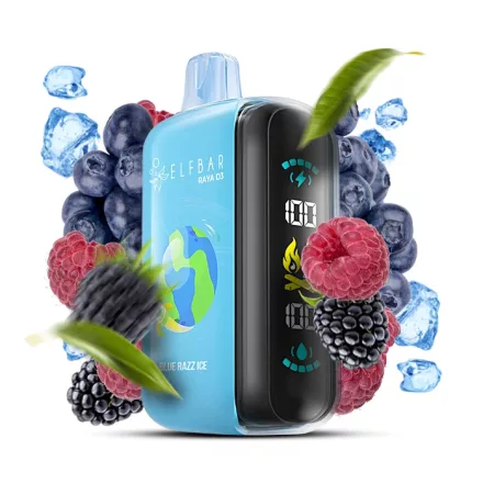 ELF BAR RAYA D3 25000 - Blue Razz Ice 5% Nicotine Disposable Vape