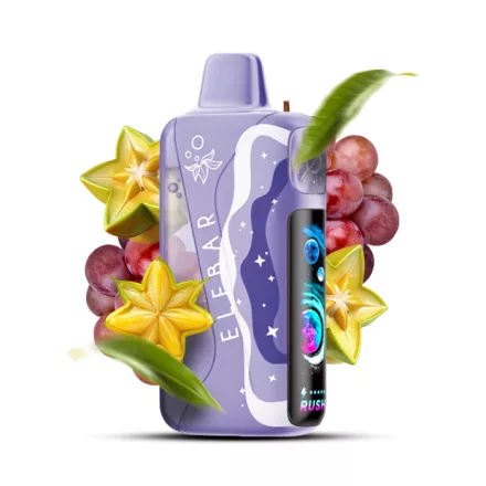 ELF BAR Lush King Pro 40000 Starfruit Grape 5% disposable vape