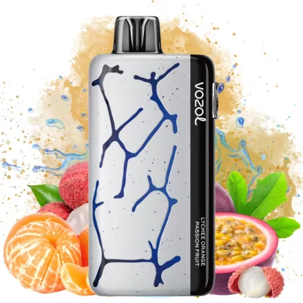 VOZOL NEON 45000 - Lychee Orange Passion Fruit 5% Nicotine Disposable Vape