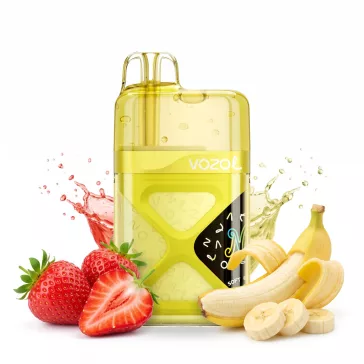 Vozol Neon 60000 Strawberry Banana 5% disposable vape