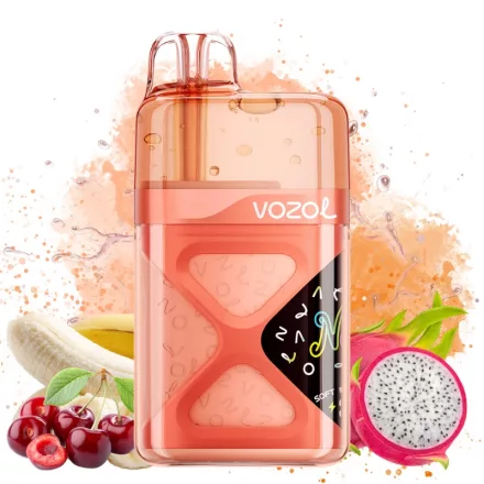 Vozol Neon 60000 Dragonfruit Banana Cherry Watermelon 5% disposable vape