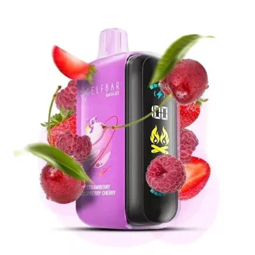 ELF BAR RAYA D3 25000 Strawberry Raspberry Cherry 5% disposable vape