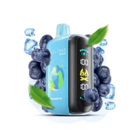 ELF BAR RAYA D3 25000 Blueberry Ice 5% disposable vape