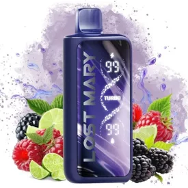 Lost Mary MT50000 Blackberry Raspberry Lime 5% disposable vape