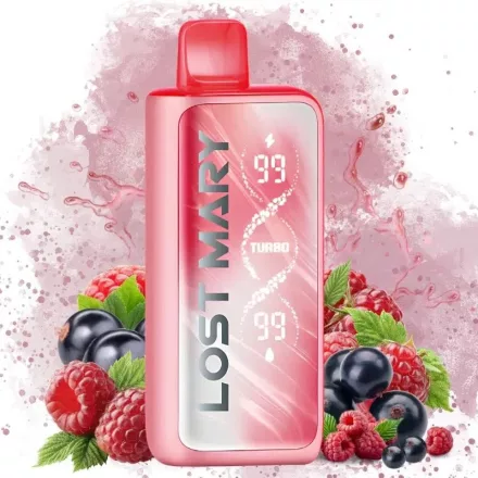 Lost Mary MT50000 Raspberry Blackcurrant 5% disposable vape