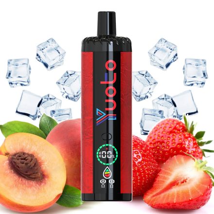 Yuoto Digi 15000 - Strawberry Peach Ice 2%  Nicotine Disposable Pod Vape